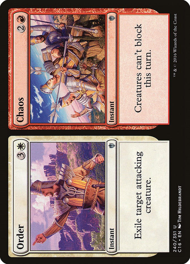 Order // Chaos [C16 - 240]