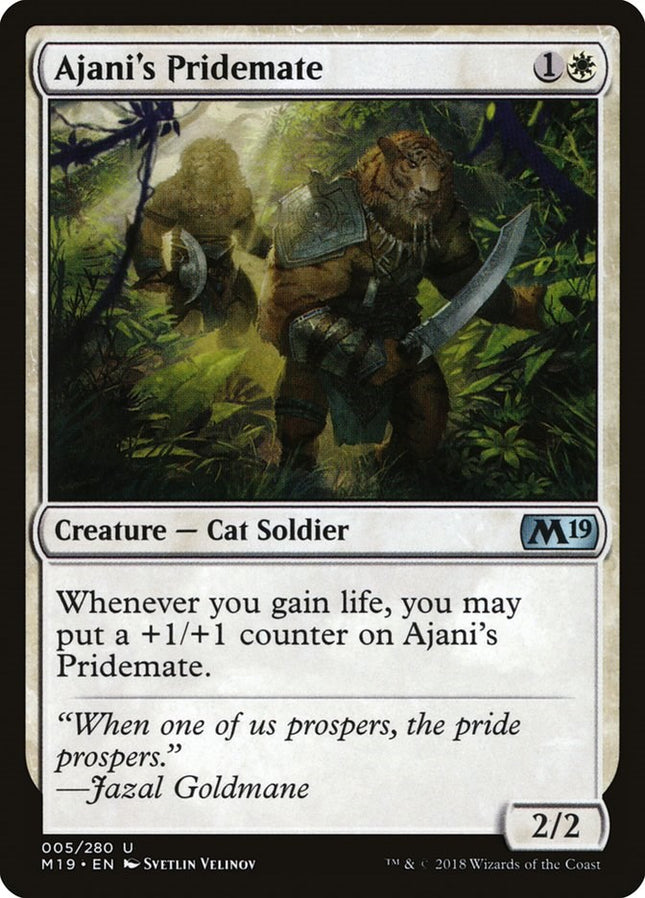 Ajani's Pridemate [M19 - 5]