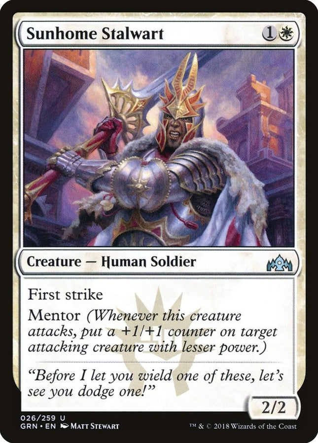 Sunhome Stalwart [GRN - 26]