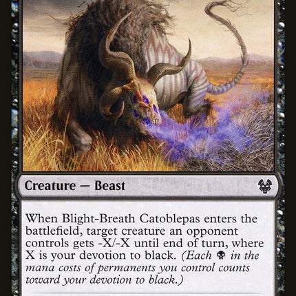Blight-Breath Catoblepas [THB - 86]