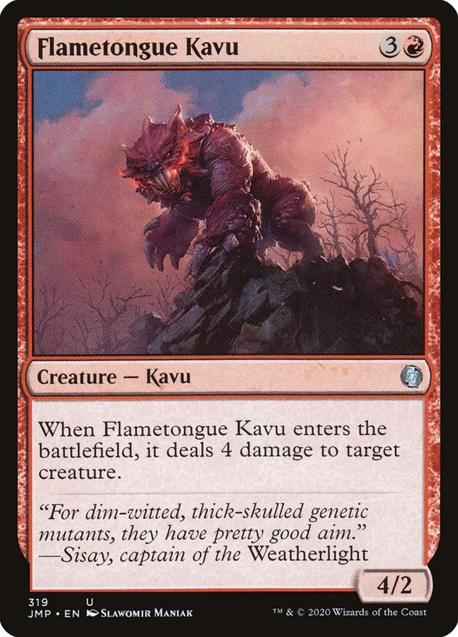 Flametongue Kavu [JMP - 319]