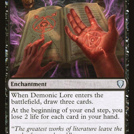 Demonic Lore [CMR - 118]