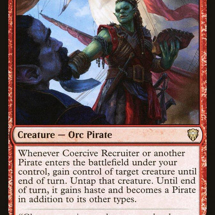 Coercive Recruiter [CMR - 169]