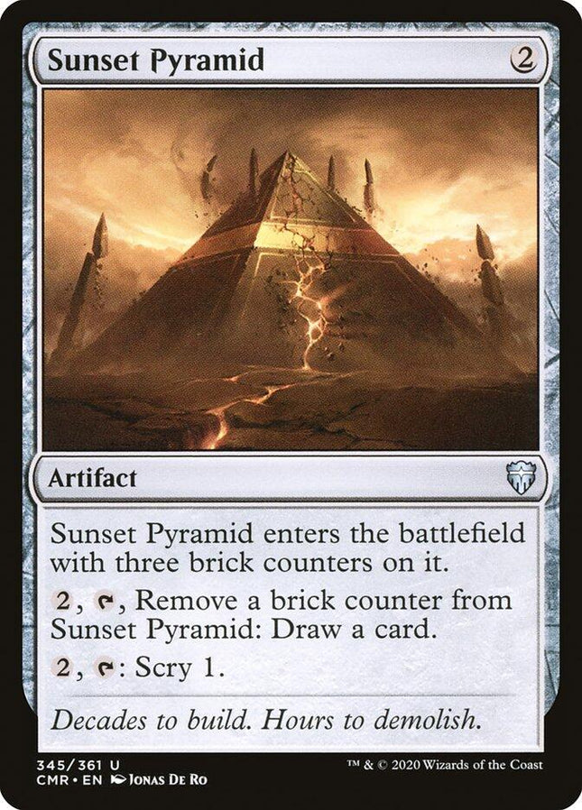 Sunset Pyramid [CMR - 345]