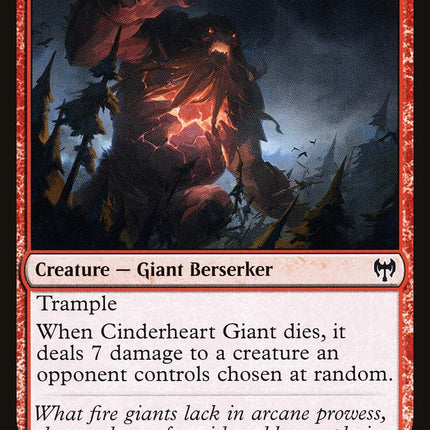 Cinderheart Giant [KHM - 126]