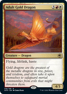 Adult Gold Dragon [AFR - 216]