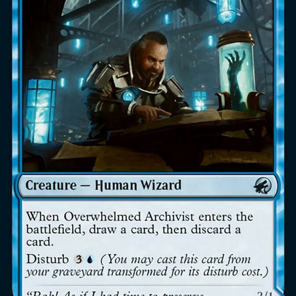 Overwhelmed Archivist [MID - 68]