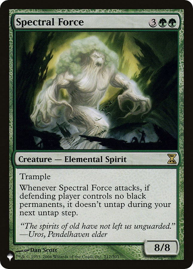 Spectral Force [LIST - 217/301]