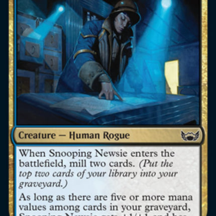 Snooping Newsie [SNC - 222]