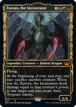 Ziatora, the Incinerator (Gilded Foil) [SNC - 404]