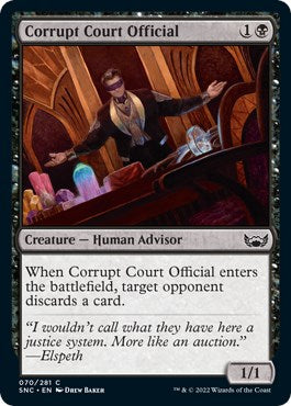 Corrupt Court Official [SNC - 70]