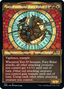 Tori D'Avenant, Fury Rider (Showcase) [DMU - 322]