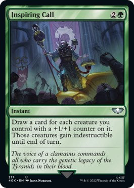 Inspiring Call [40K - 217]