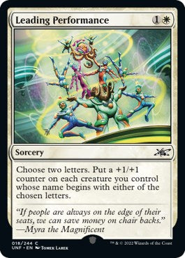 Leading Performance [UNF - 18]