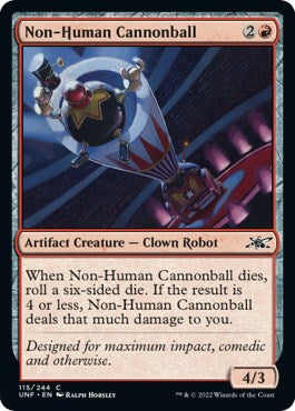 Non-Human Cannonball [UNF - 115]