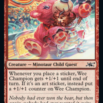 Wee Champion [UNF - 127]