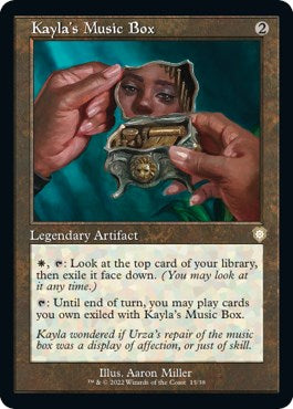 Kayla's Music Box (Retro Frame) [BRC - 15]