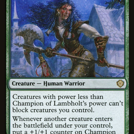 Champion of Lambholt [SCD - 174]