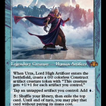 Urza, Lord High Artificer (Retro Frame) [DMR - 296]