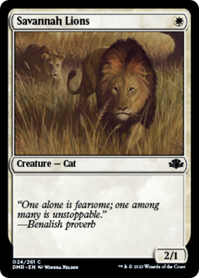 Savannah Lions [DMR - 24]