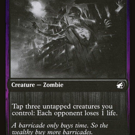 Siege Zombie [LIST - 121]