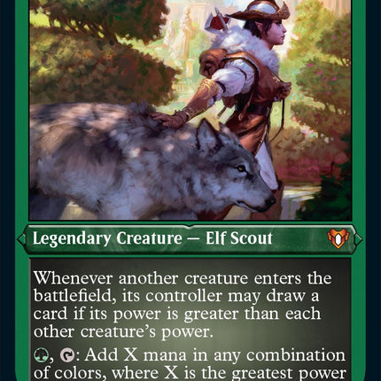 Selvala, Heart of the Wilds (Foil Etched) [CMM - 571]