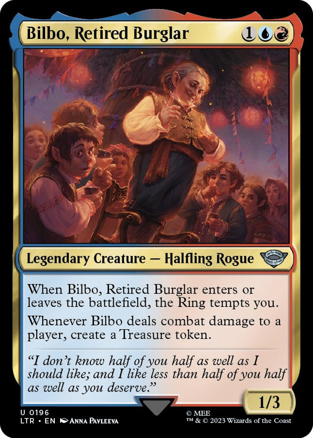 Bilbo, Retired Burglar [LTR - 196]