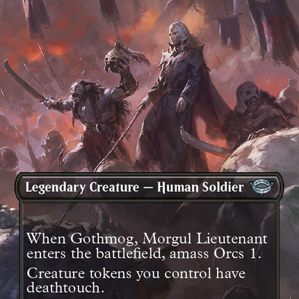 Gothmog, Morgul Lieutenant (Borderless) [LTR - 429]