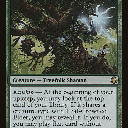 Leaf-Crowned Elder [LIST - 128/150]
