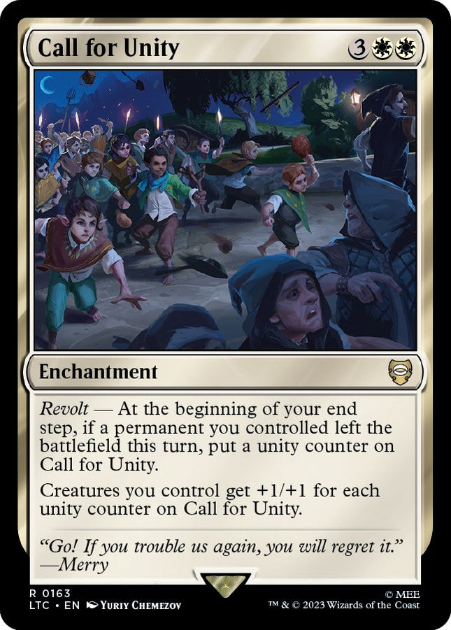 Call for Unity [LTC - 163]