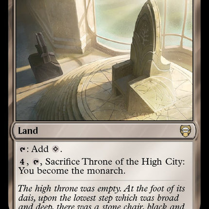 Throne of the High City [LTC - 339]