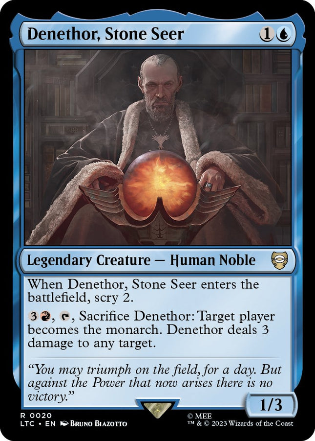 Denethor, Stone Seer [LTC - 20]