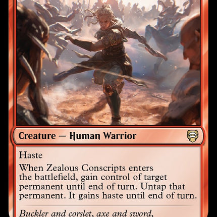 Zealous Conscripts [LTC - 231]
