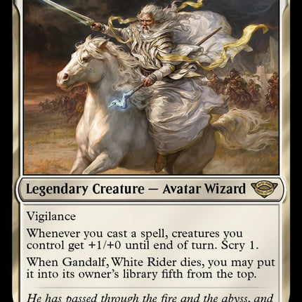 Gandalf, White Rider [LTR - 290]