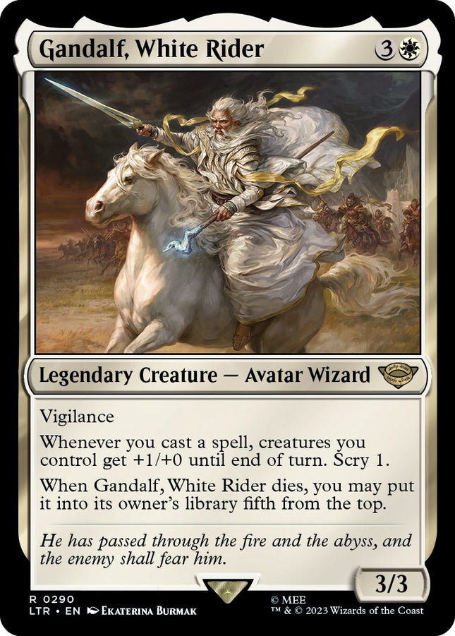Gandalf, White Rider [LTR - 290]