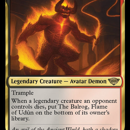 The Balrog, Flame of Udun [LTR - 297]