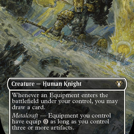 Puresteel Paladin (Borderless) [CMM - 627]