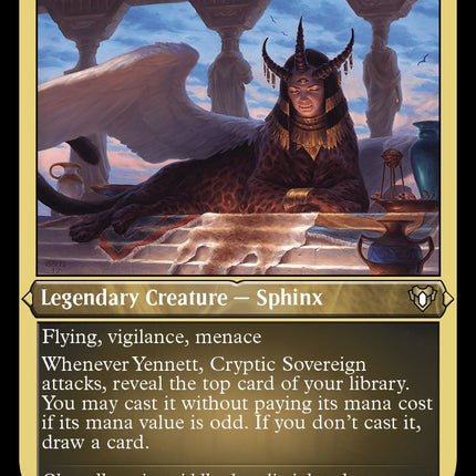 Yennett, Cryptic Sovereign (Foil Etched) [CMM - 596]