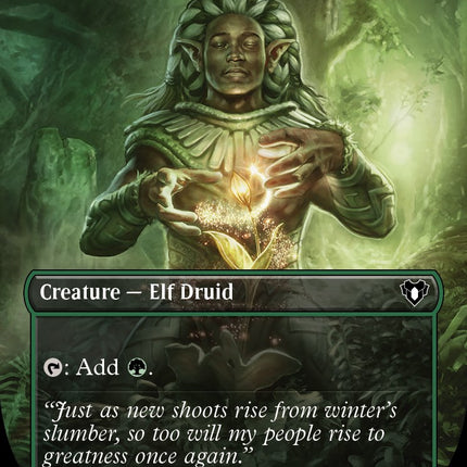 Elvish Mystic (Borderless) [CMM - 648]