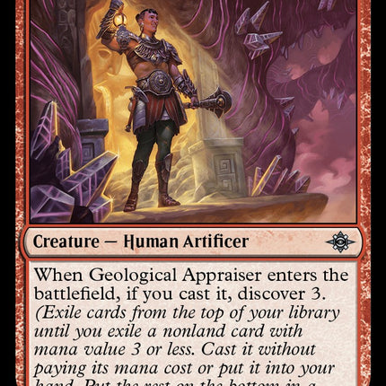 Geological Appraiser [LCI - 150]