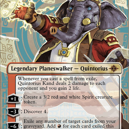 Quintorius Kand (0307) (Borderless) [LCI - 307]