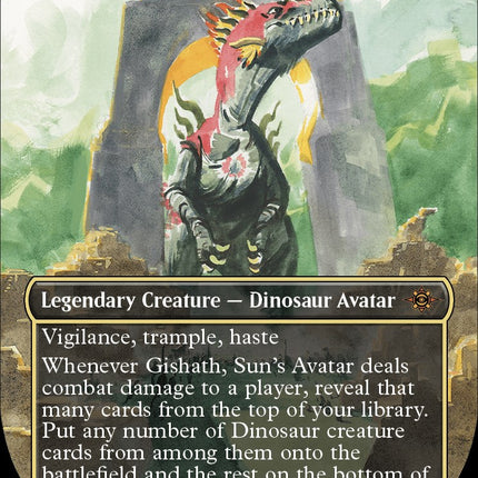Gishath, Sun's Avatar (Borderless) [LCI - 330]