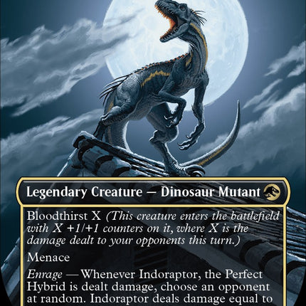 Indoraptor, the Perfect Hybrid (Borderless) [REX - 15]