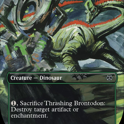 Thrashing Brontodon (Borderless) [LCI - 329]