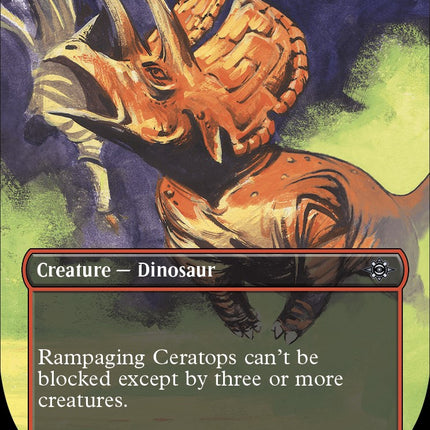 Rampaging Ceratops (Borderless) [LCI - 322]