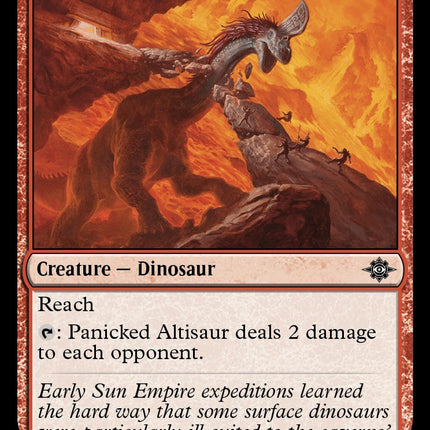 Panicked Altisaur [LCI - 159]