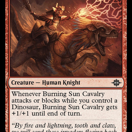 Burning Sun Cavalry [LCI - 138]