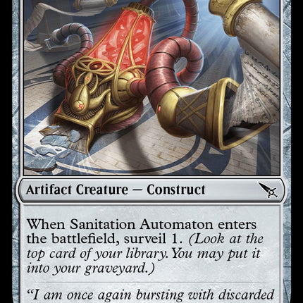 Sanitation Automaton [MKM - 256]