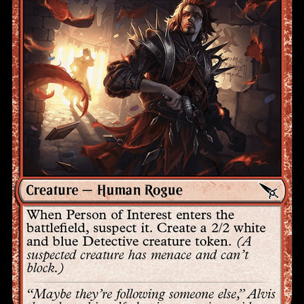 Person of Interest [MKM - 139]