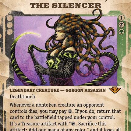 Vraska, the Silencer (Showcase) [OTJ - 299]